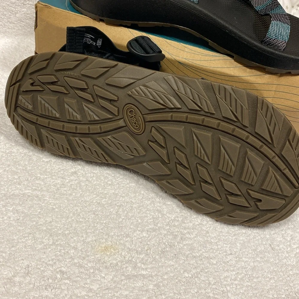 New Chaco Men's Zcloud Sandal weave black size 12
